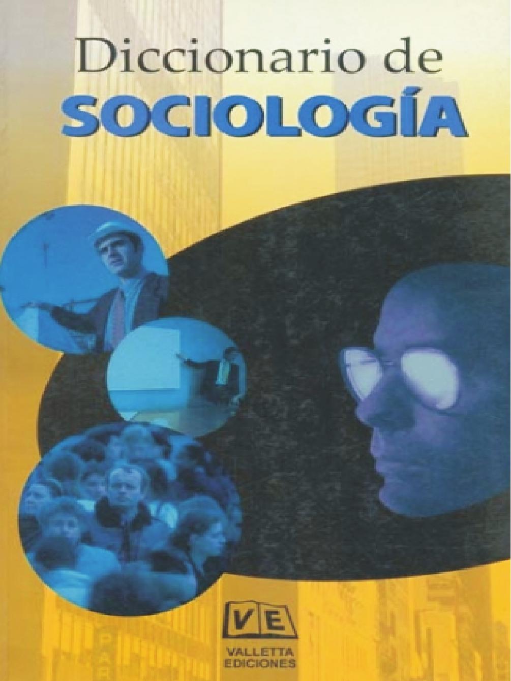 Diccionario de sociología